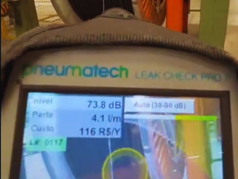 Reduza custos com vazamentos invisíveis e melhore a eficiência do seu sistema de ar comprimido