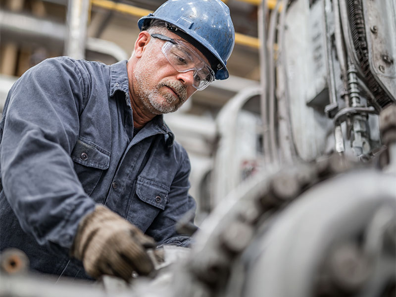 Manutenção de compressor industrial grande: eficiência e segurança para sua operação